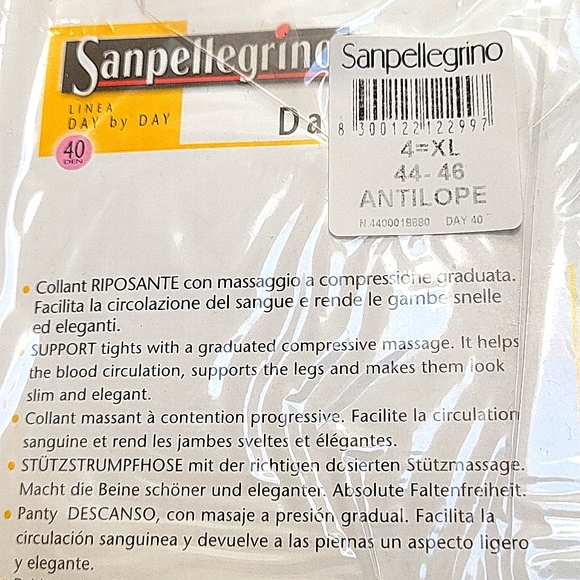 NWT Sanpellegrino supportive hose. Made in Italy 🇮🇹 - Picture 7 of 8